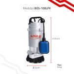 Bomba sumergible 1 HP 3 Pisos