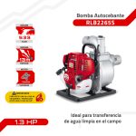 Bomba Autocebante 1.3 HP Motor a gasolina