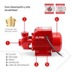 Bomba Periférica 0.5 HP