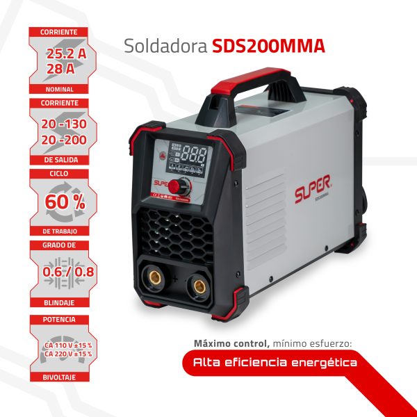 Soldadora Digital 200MMA