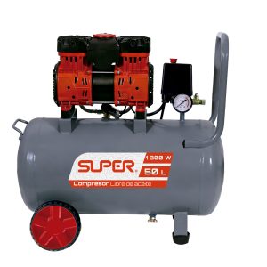 Compresor libre aceite 1300W 50L