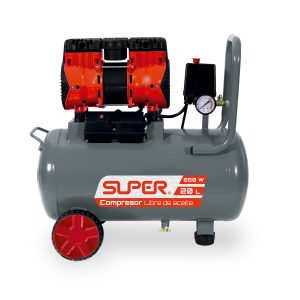 Compresor libre aceite 850W 20L