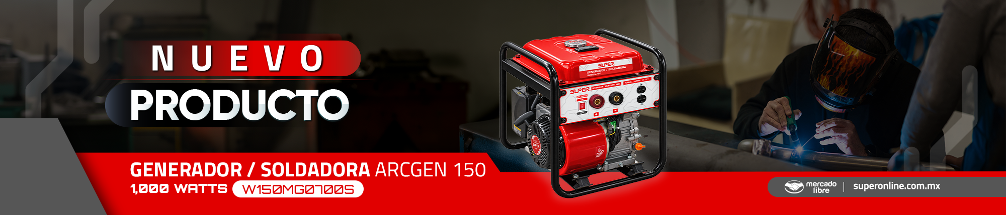 Generado/Soldadora Super 150