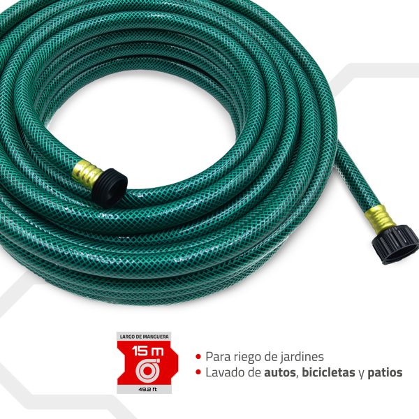 Manguera para Jardín 15m SUPER