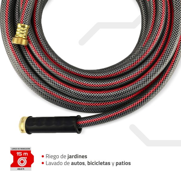 Manguera para Jardín 15m SUPER