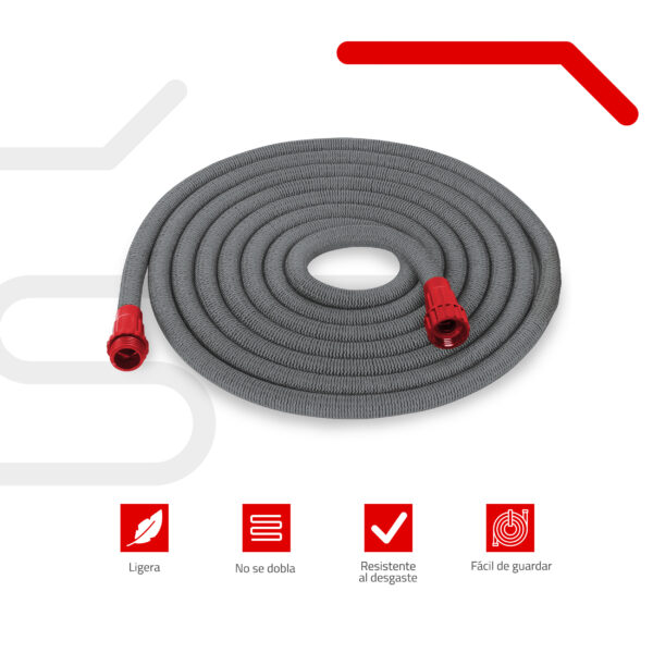 Manguera Expandible 15m SUPER AJ-MJ3X05L-1P