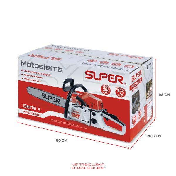 Motosierra 58cc 3.2hp Barra de 20" - Image 6